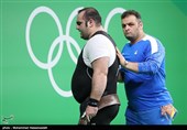 Weightlifting Competitions in Men’s +105kg Class Held at Riocentro