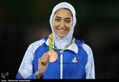 کسب اولین مدال المپیک بانوان ایران توسط کیمیا علیزاده - المپیک ریو 2016