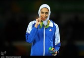 کسب اولین مدال المپیک بانوان ایران توسط کیمیا علیزاده - المپیک ریو 2016