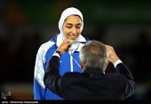 کسب اولین مدال المپیک بانوان ایران توسط کیمیا علیزاده - المپیک ریو 2016
