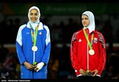 کسب اولین مدال المپیک بانوان ایران توسط کیمیا علیزاده - المپیک ریو 2016