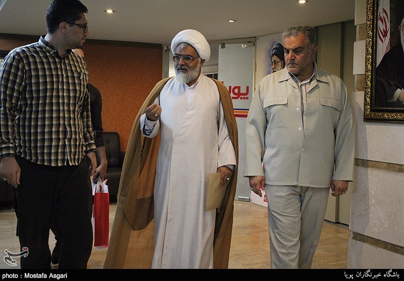 بازدید آیت الله امان الله علیمرادی از باشگاه خبرنگاران پویا