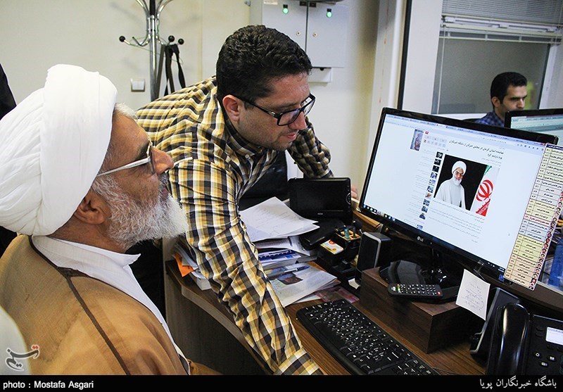 بازدید آیت الله امان الله علیمرادی از باشگاه خبرنگاران پویا