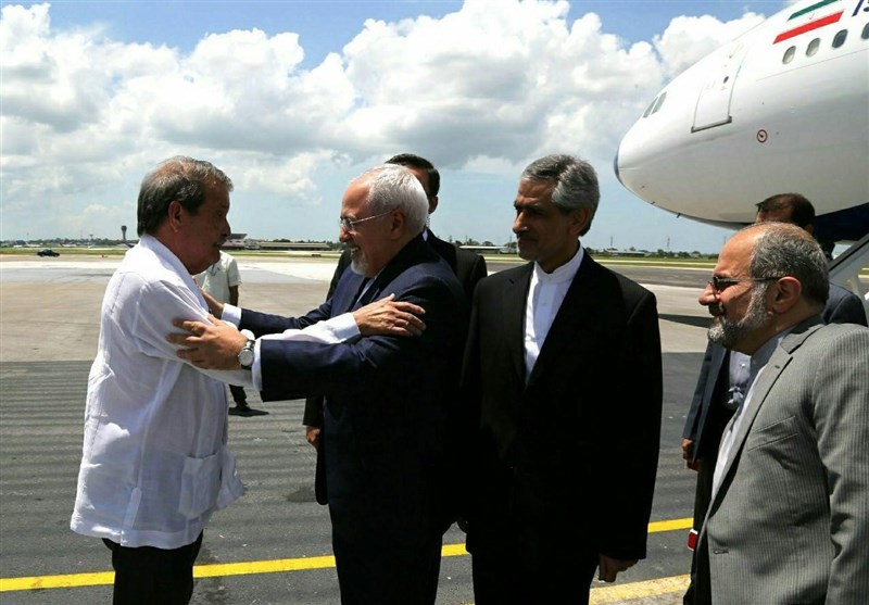 ظریف در کوبا