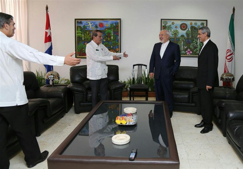 ظریف در کوبا