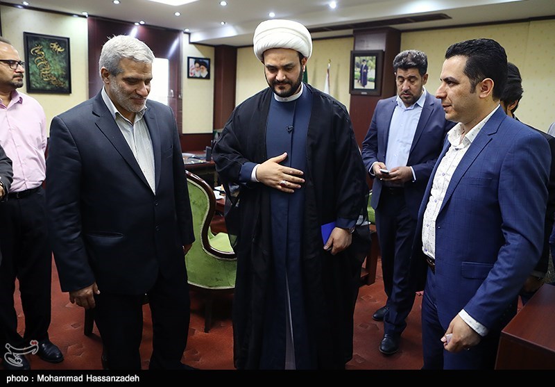 نشست خبری دبیرکل جنبش النجبای عراق در خبرگزاری تسنیم