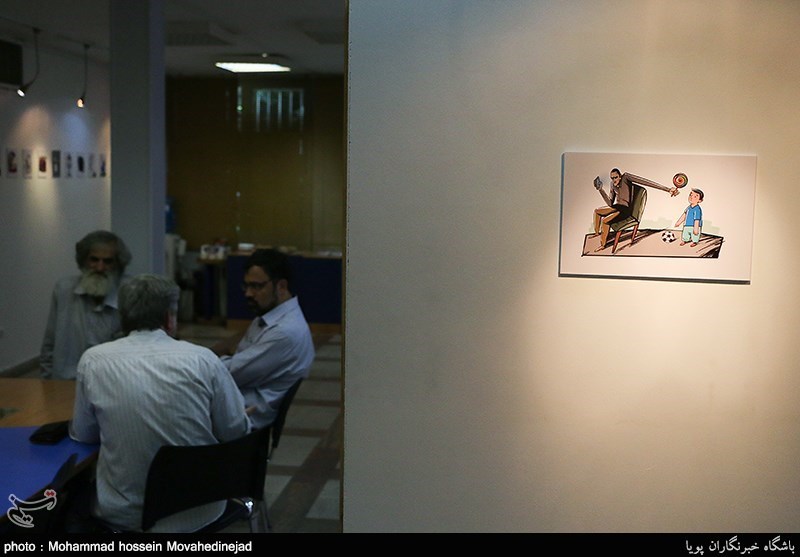 افتتاح نمایشگاه تصویرسازی حسین یوزباشی