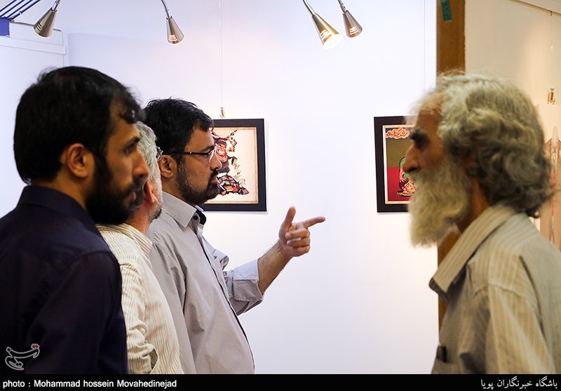 افتتاح نمایشگاه تصویرسازی حسین یوزباشی