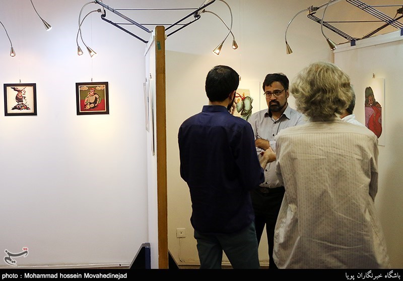 افتتاح نمایشگاه تصویرسازی حسین یوزباشی