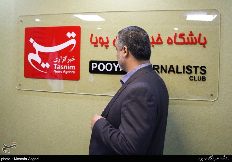 بازدید احمد ابوالقاسمی از باشگاه خبرنگاران پویا