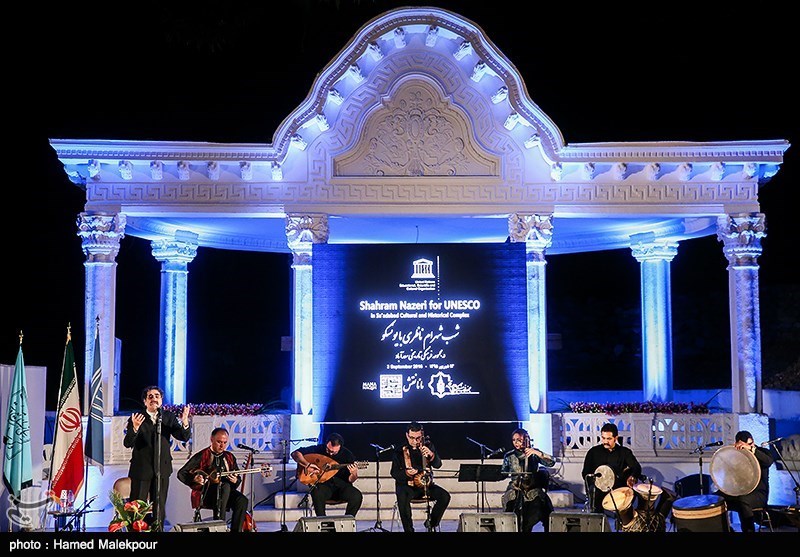 شب شهرام ناظری با یونسکو