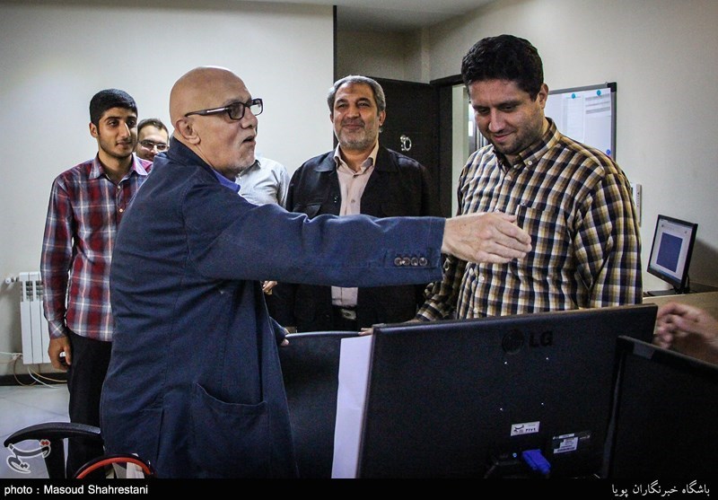 بازدید مهدی طالقانی از باشگاه خبرنگاران تسنیم (پویا)