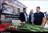 دیدار تیم های فوتبال تراکتورسازی و پرسپولیس