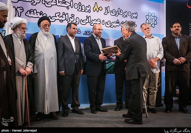 افتتاح پروژه‌های منطقه 14