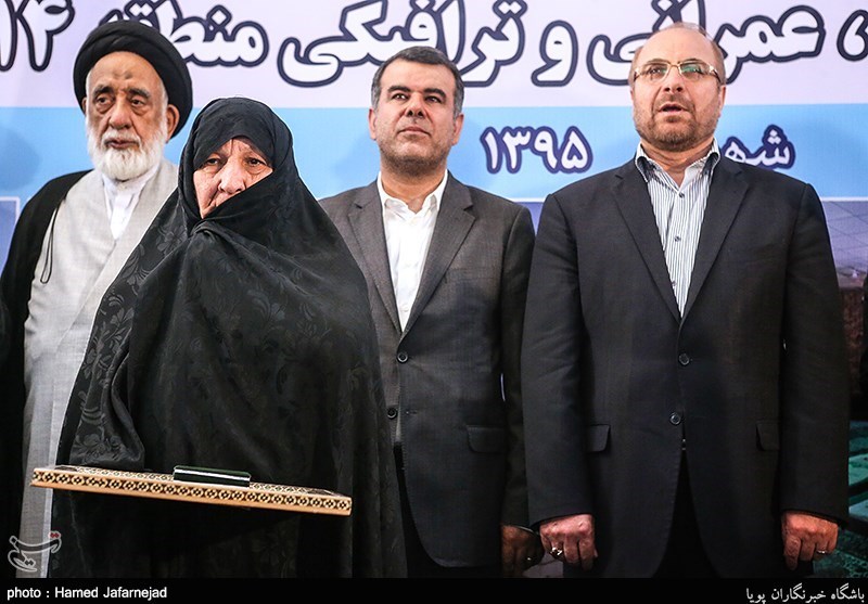 افتتاح پروژه‌های منطقه 14