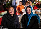تهمینه میلانی و منیژه حکمت در جشن روز ملی سینما