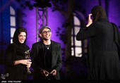 بابک حمیدیان و مینا ساداتی در هجدهمین جشن سینمای ایران