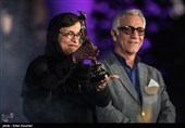 رویا تیموریان و مسعود رایگان در هجدهمین جشن سینمای ایران