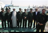 مراسم الحاق شناور شهید ناظری به ناوگان دریایی - بوشهر