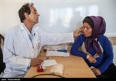 ویزیت رایگان بسیج جامعه پزشکی در منطقه درود فرامان کرمانشاه