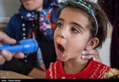 ویزیت رایگان بسیج جامعه پزشکی در منطقه درود فرامان کرمانشاه