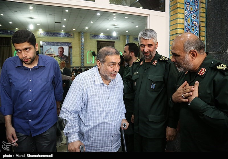 مراسم ختم شهید مدافع حرم سردار احمد غلامی