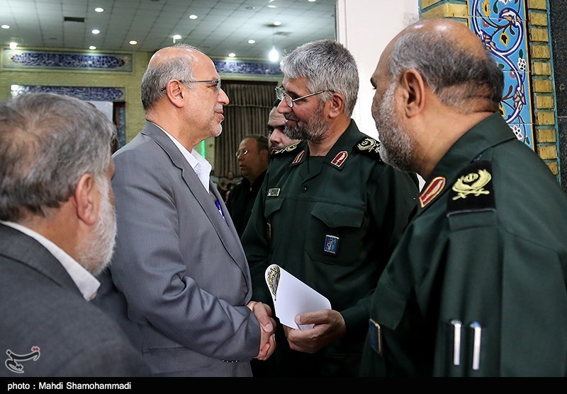 مراسم ختم شهید مدافع حرم سردار احمد غلامی