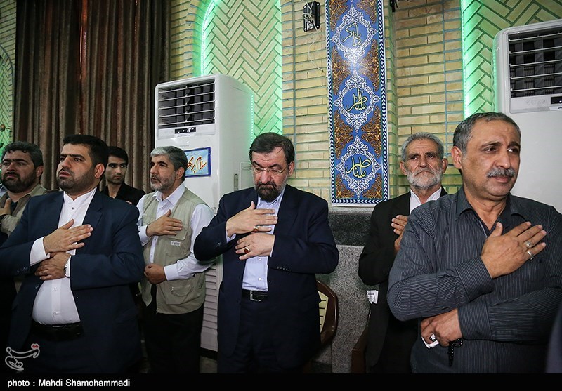 مراسم ختم شهید مدافع حرم سردار احمد غلامی