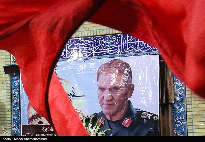 مراسم ختم شهید مدافع حرم سردار احمد غلامی