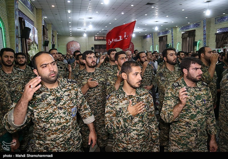 مراسم ختم شهید مدافع حرم سردار احمد غلامی