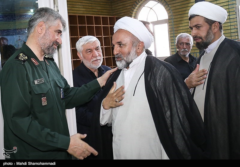 مراسم ختم شهید مدافع حرم سردار احمد غلامی