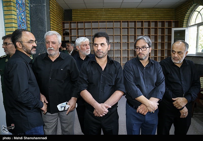 مراسم ختم شهید مدافع حرم سردار احمد غلامی