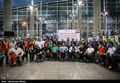 ورود کاروان پارالمپیک به کشور