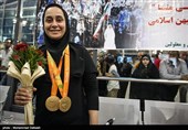 ورود کاروان ورزشکاران پارالمپیک به کشور