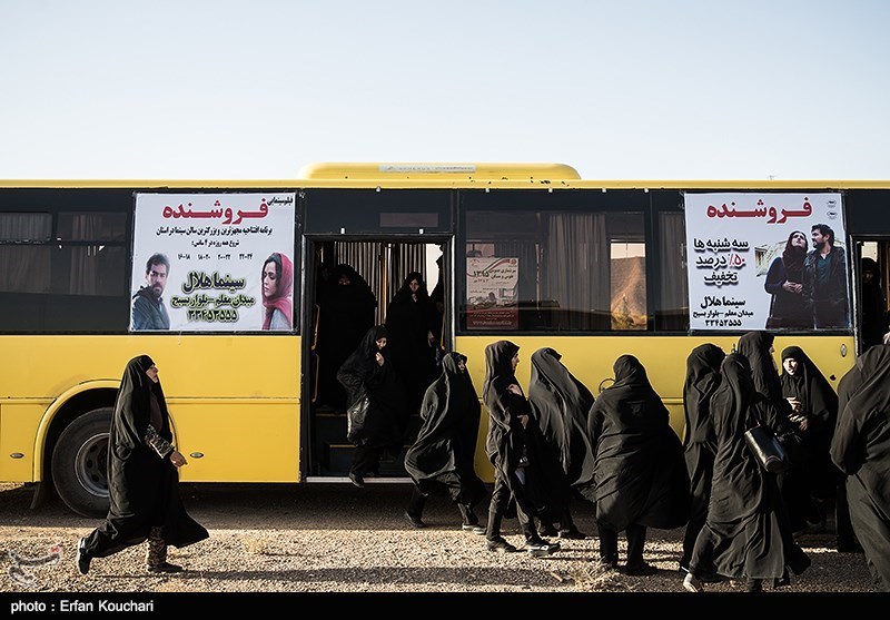 مناورة 10 الاف شخص الى بیت المقدس فی سمنان