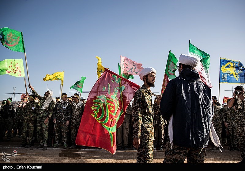 مناورة 10 الاف شخص الى بیت المقدس فی سمنان