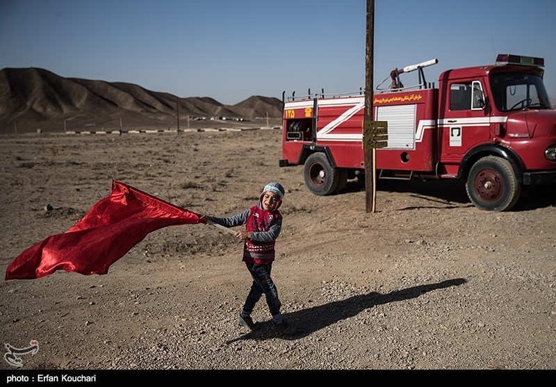 مناورة 10 الاف شخص الى بیت المقدس فی سمنان