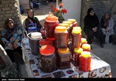 شیره پزی سنتی در روستای مانیزان ملایر