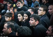 مراسم سیاه پوشی در آستان مقدس امامزاده حسن(ع)