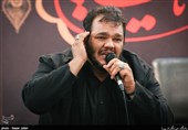 مداحی حیدر خمسه  در مراسم سیاه پوشی در آستان مقدس امامزاده حسن(ع)
