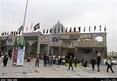 مراسم سیاه پوشی در آستان مقدس امامزاده حسن(ع)