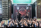 مراسم سیاه پوشی در آستان مقدس امامزاده حسن(ع)