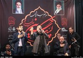 مداحی نریمان پناهی در مراسم سیاه پوشی در آستان مقدس امامزاده حسن(ع)