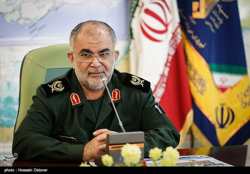 رونمایی از المان شهدای نیروی دریایی سپاه