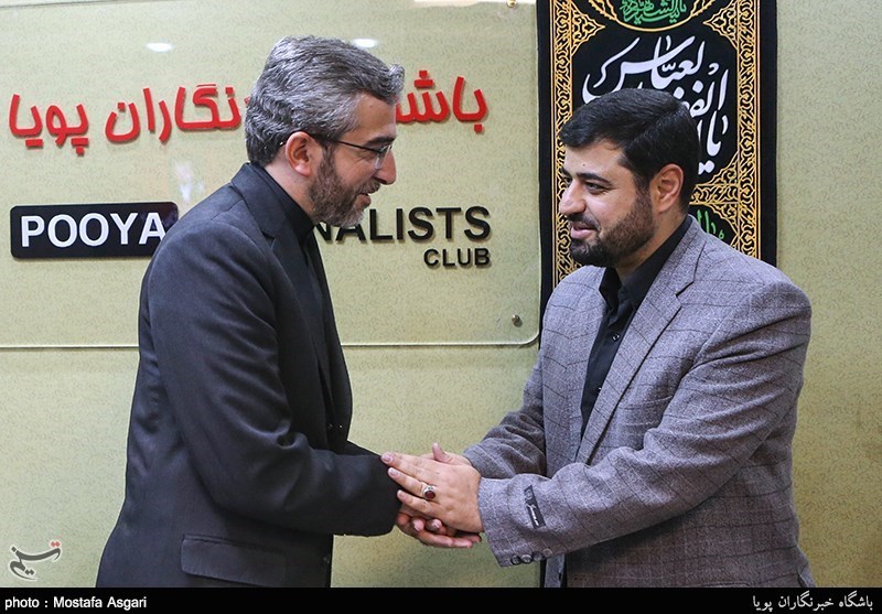 بازدید علی باقری از باشگاه خبرنگاران پویا