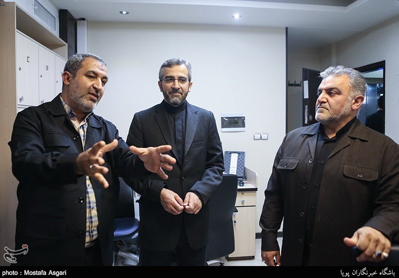 بازدید علی باقری از باشگاه خبرنگاران پویا