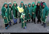 حرکت نمادین ورود کاروان امام حسین(ع) به کربلا - همدان