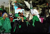 حرکت نمادین ورود کاروان امام حسین(ع) به کربلا - همدان
