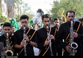 حرکت نمادین ورود کاروان امام حسین(ع) به کربلا - همدان