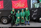 حرکت نمادین ورود کاروان امام حسین(ع) به کربلا - همدان